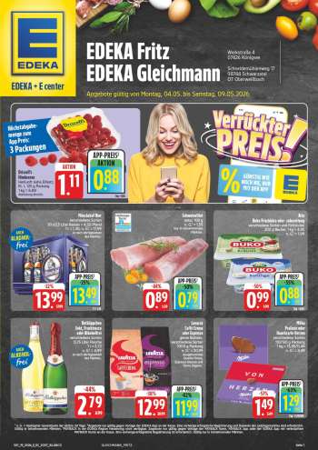 Prospekte Edeka - 4.05.2026 - 9.05.2026.