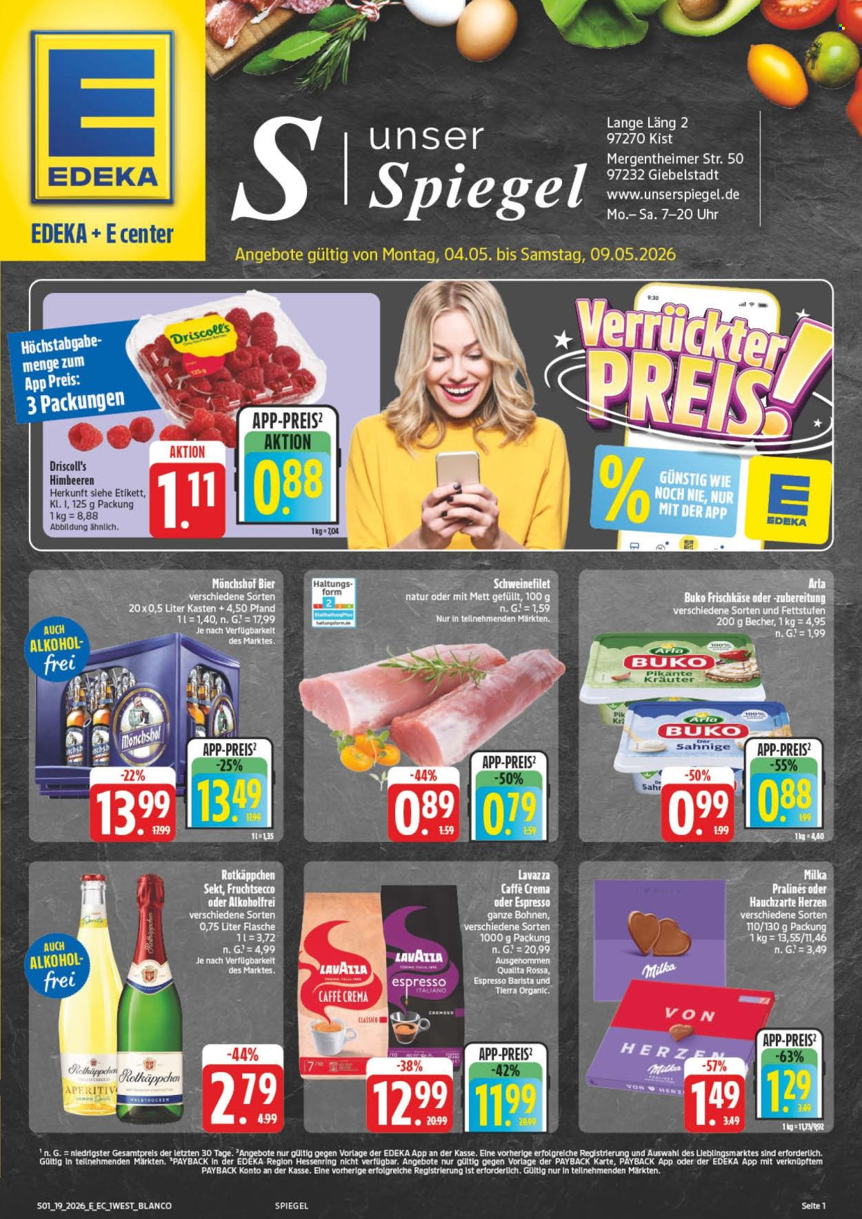 Edeka Prospekte  - 4.05.2026 - 9.05.2026. Seite 1
