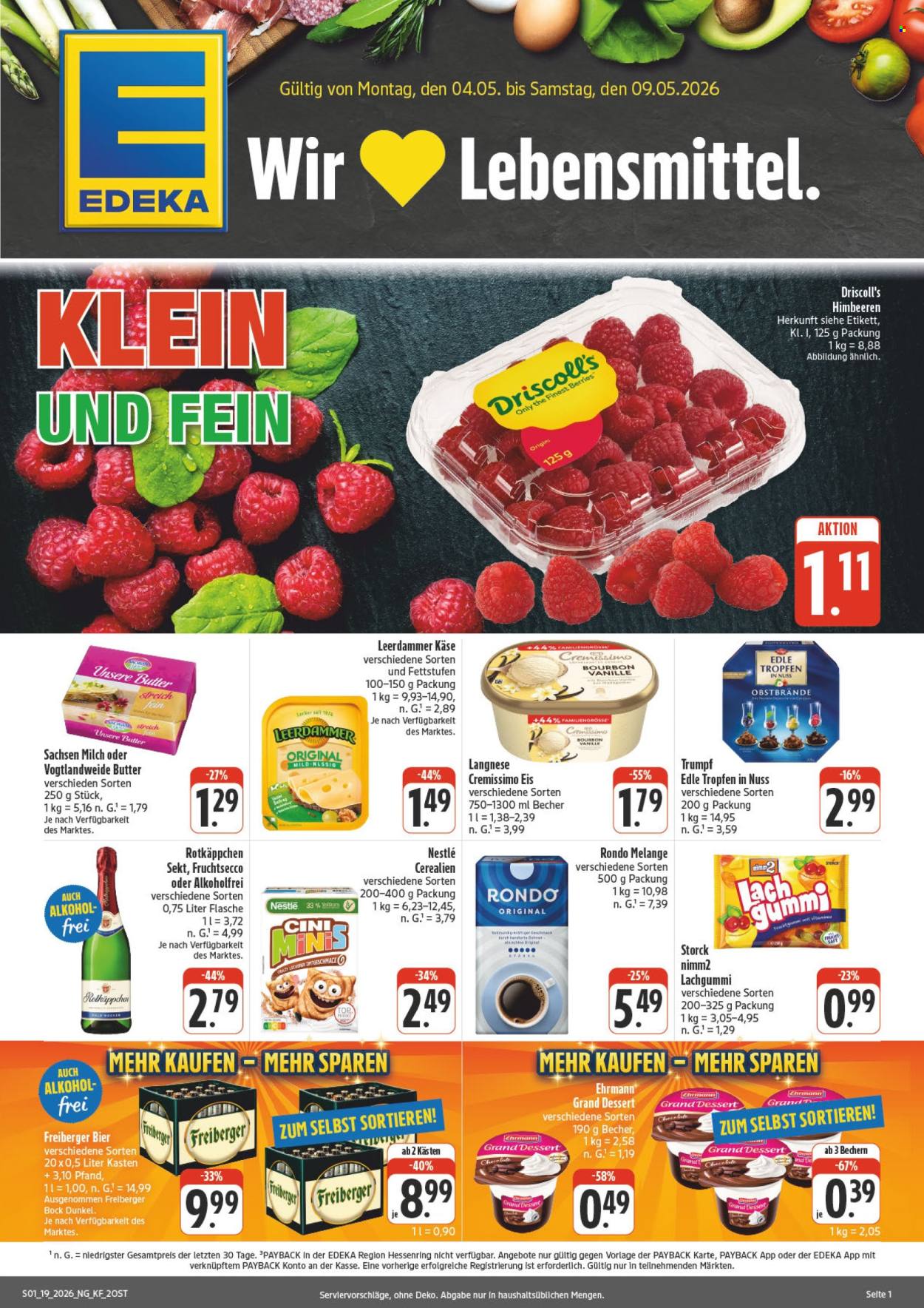Edeka Prospekte  - 4.05.2026 - 9.05.2026. Seite 1
