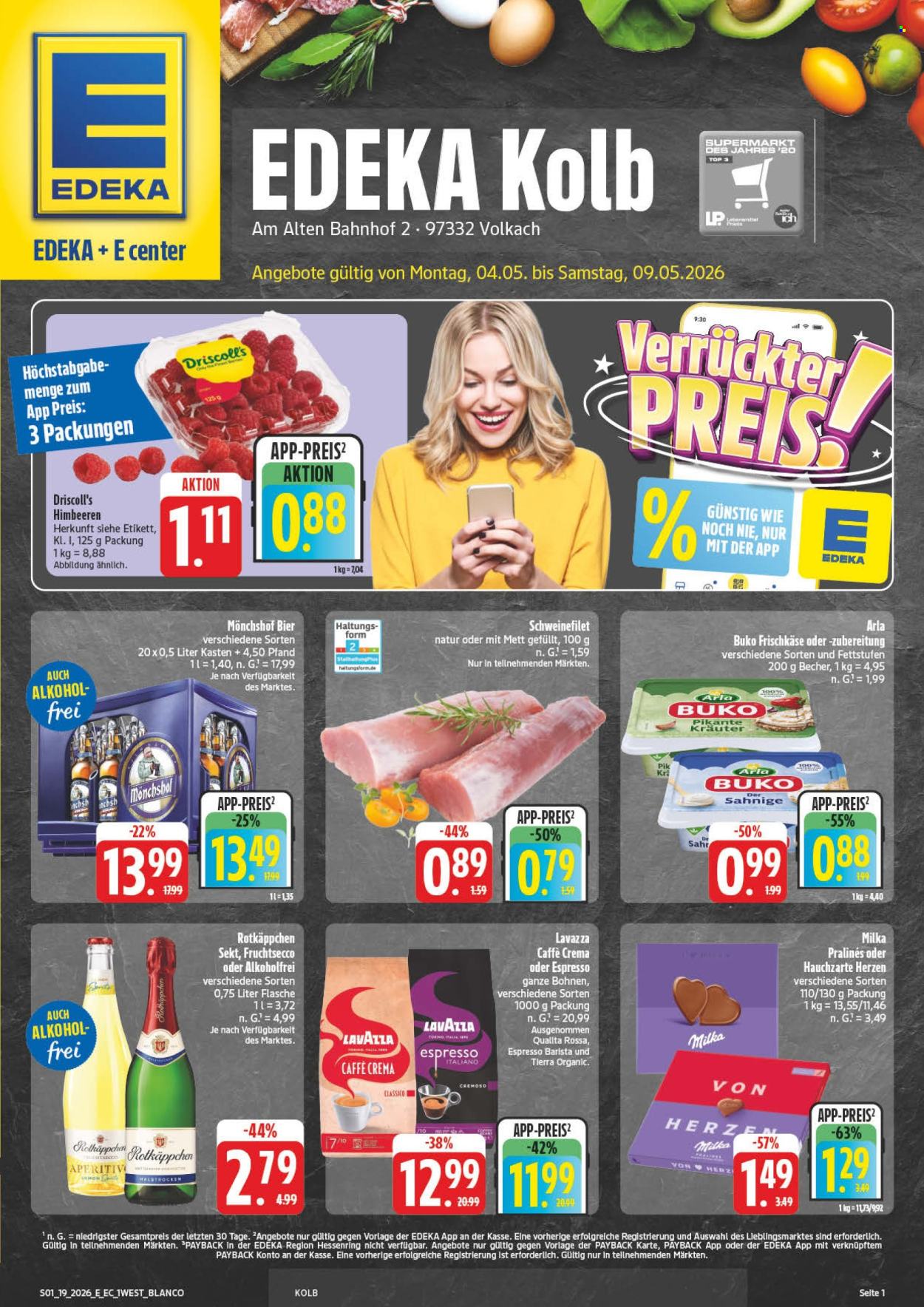 Edeka Prospekte  - 4.05.2026 - 9.05.2026. Seite 1