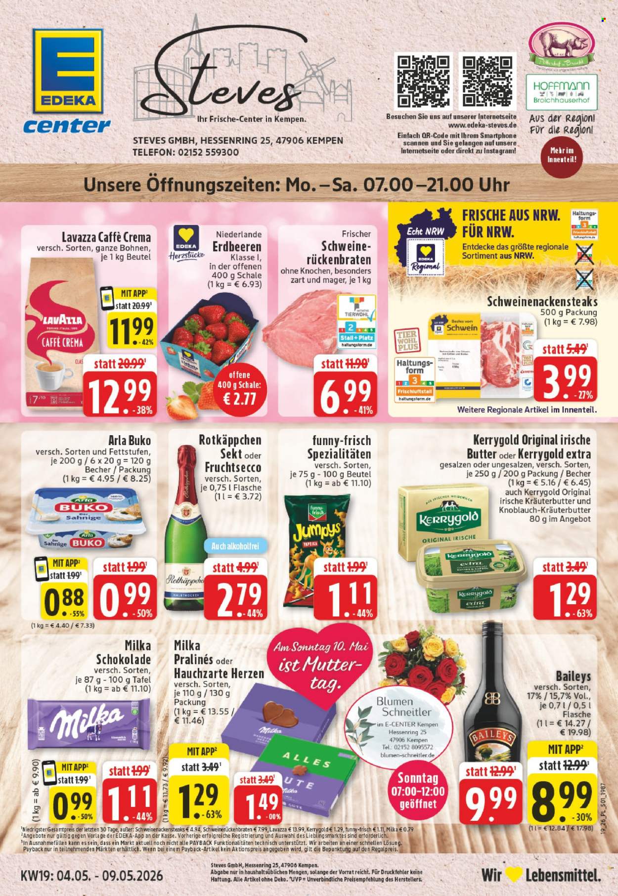 E center Prospekte  - 4.05.2026 - 9.05.2026. Seite 1
