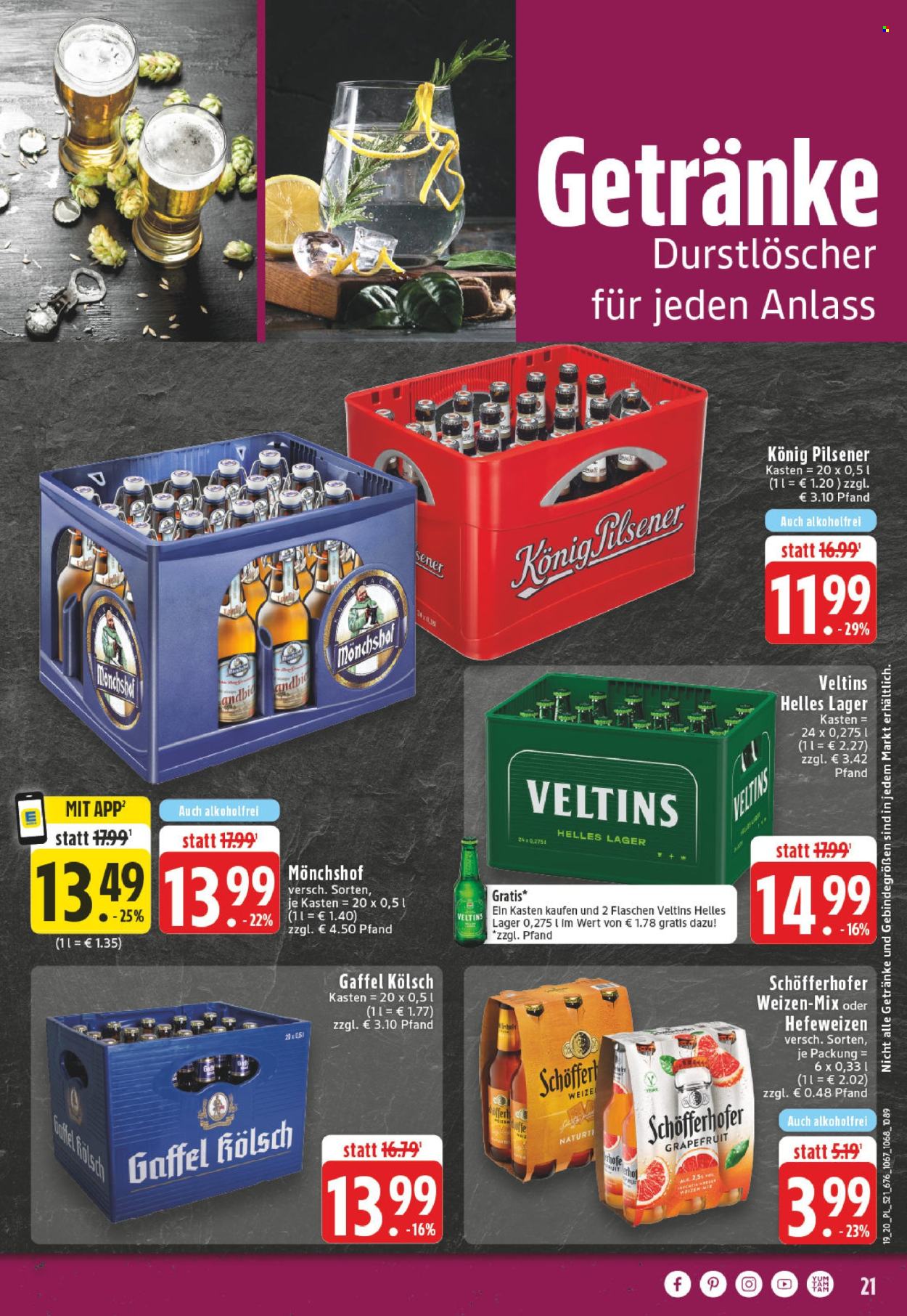 Edeka Prospekte  - 4.05.2026 - 9.05.2026. Seite 21