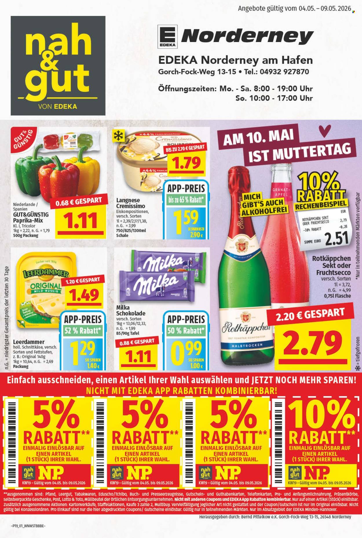 Edeka Prospekte  - 4.05.2026 - 9.05.2026. Seite 1
