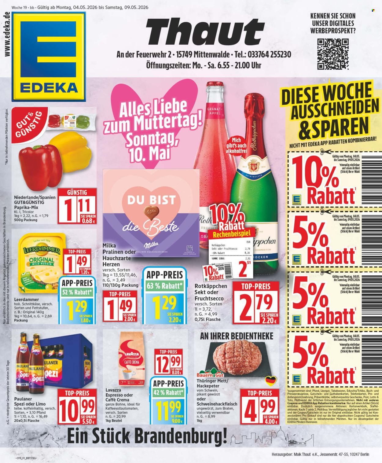 Edeka Prospekte  - 4.05.2026 - 9.05.2026. Seite 1