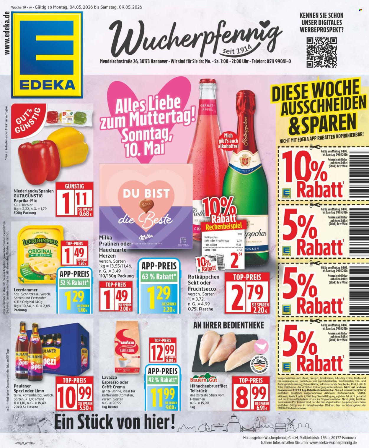 Edeka Prospekte  - 4.05.2026 - 9.05.2026. Seite 1