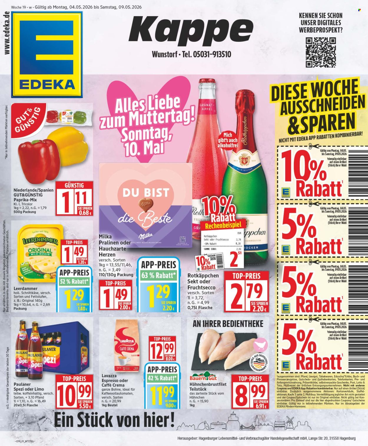 Edeka Prospekte  - 4.05.2026 - 9.05.2026. Seite 1