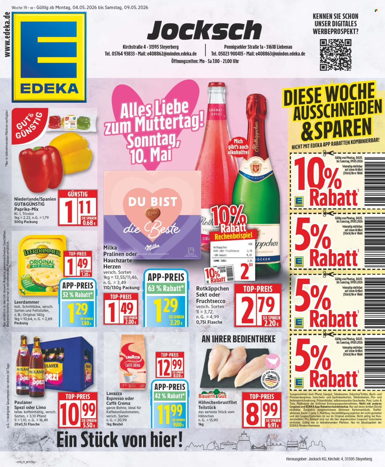 Edeka Prospekte  - 4.05.2026 - 9.05.2026. Seite 1
