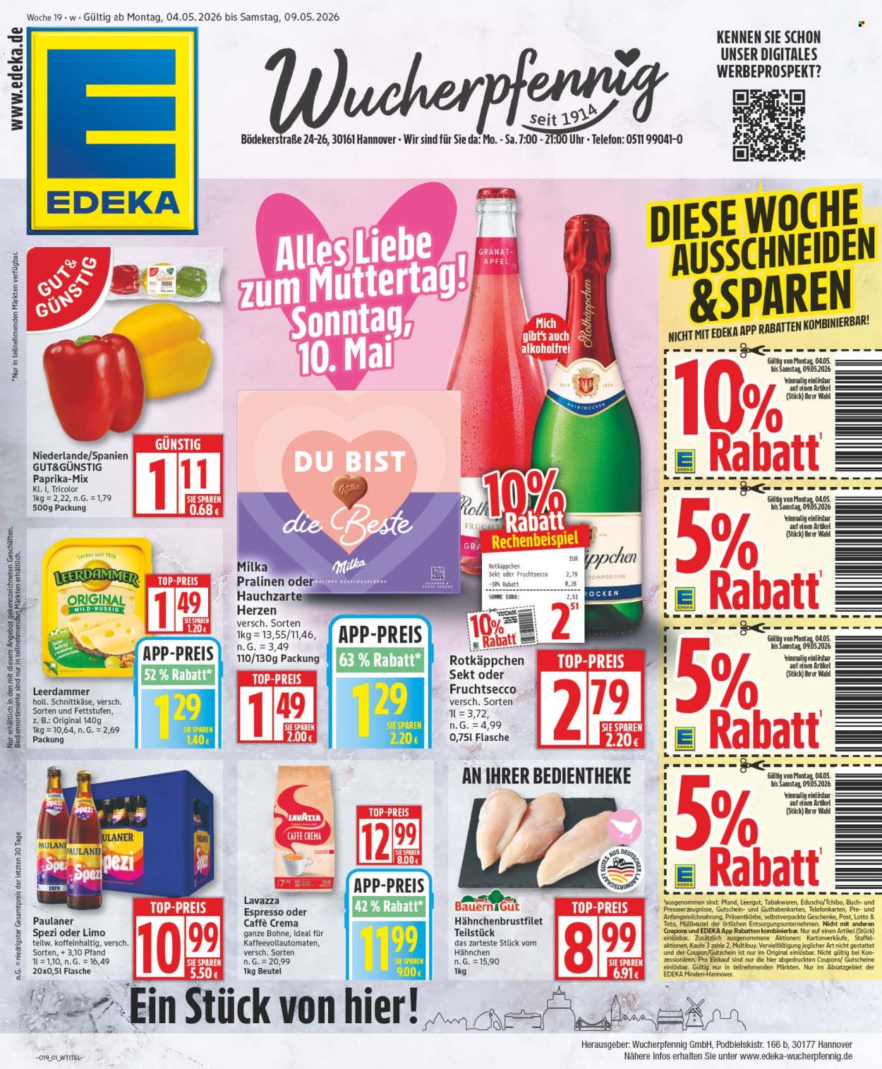 Edeka Prospekte  - 4.05.2026 - 9.05.2026. Seite 1