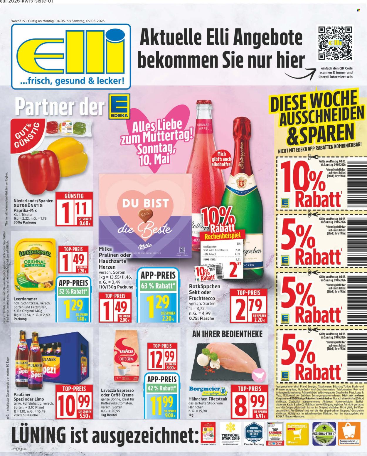 Edeka Prospekte  - 4.05.2026 - 9.05.2026. Seite 1
