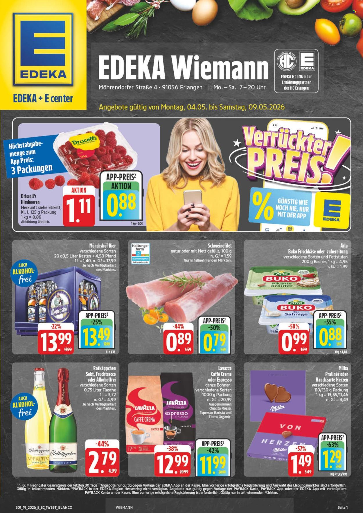 Edeka Prospekte  - 4.05.2026 - 9.05.2026. Seite 1