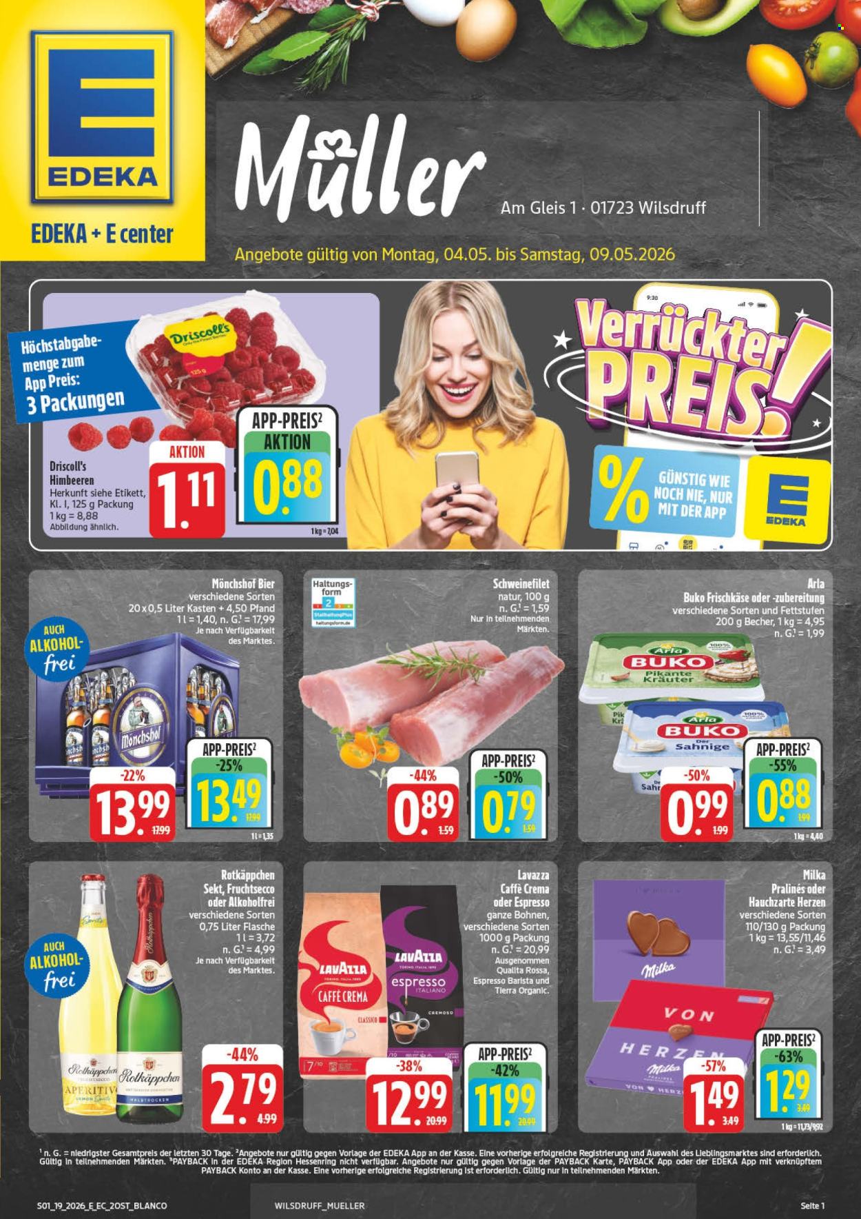 Edeka Prospekte  - 4.05.2026 - 9.05.2026. Seite 1