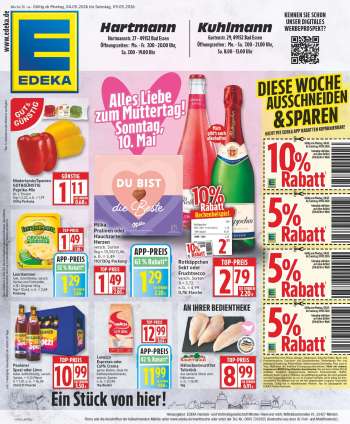 Prospekte Edeka - 4.05.2026 - 9.05.2026.
