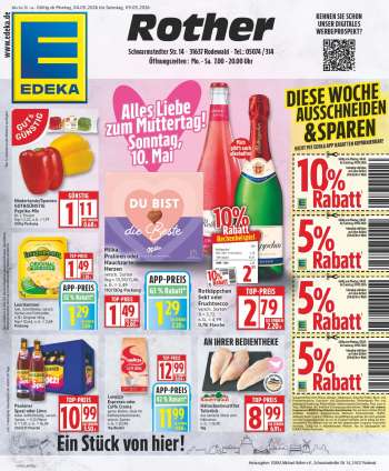 Prospekte Edeka - 4.05.2026 - 9.05.2026.