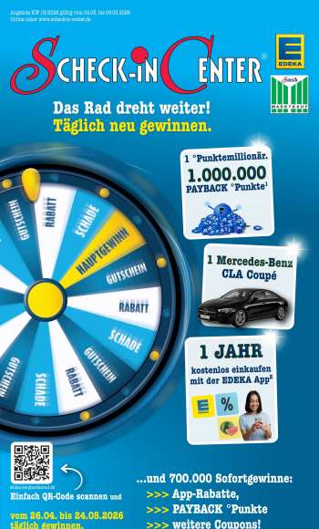 Prospekte Scheck-in - 4.05.2026 - 9.05.2026.