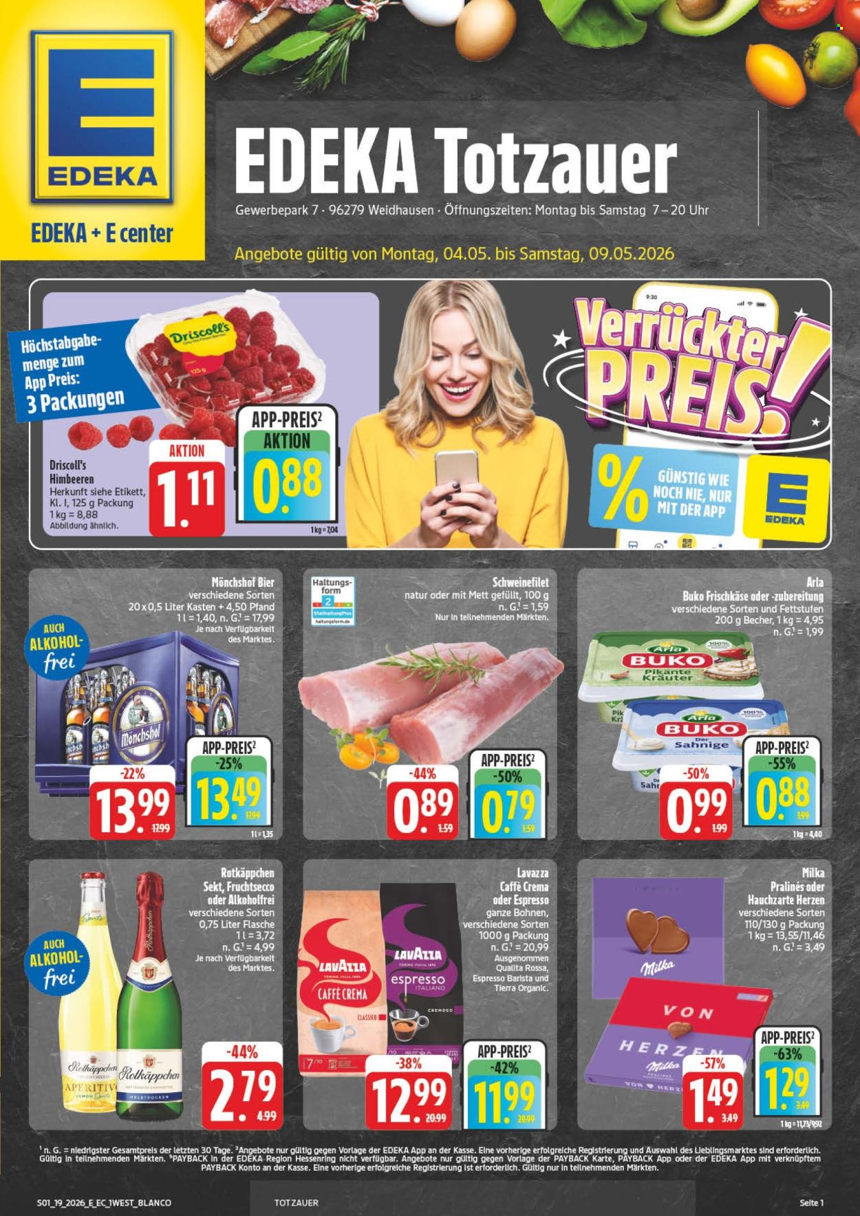 Edeka Prospekte  - 4.05.2026 - 9.05.2026. Seite 1