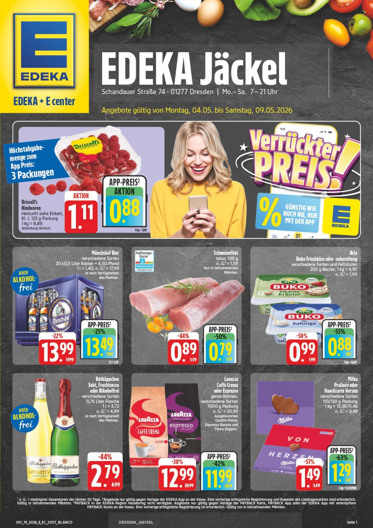 Edeka Prospekte  - 4.05.2026 - 9.05.2026. Seite 1