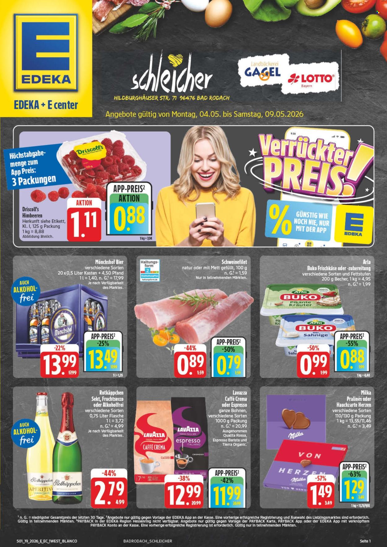 Edeka Prospekte  - 4.05.2026 - 9.05.2026. Seite 1