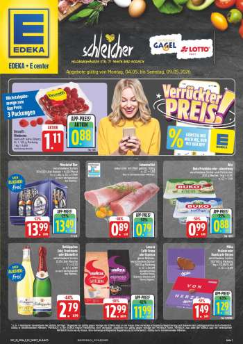Prospekte Edeka - 4.05.2026 - 9.05.2026.