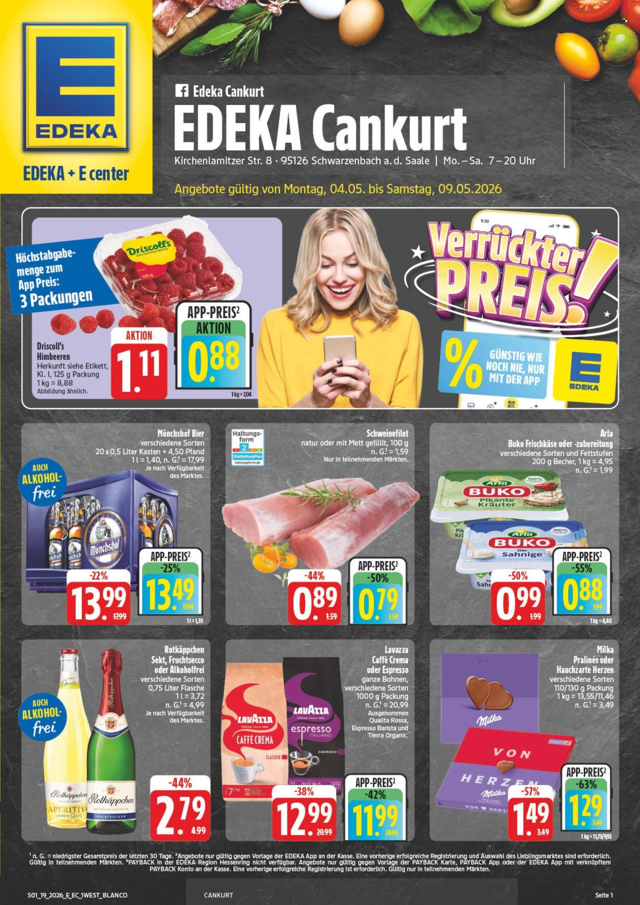 Edeka Prospekte  - 4.05.2026 - 9.05.2026. Seite 1