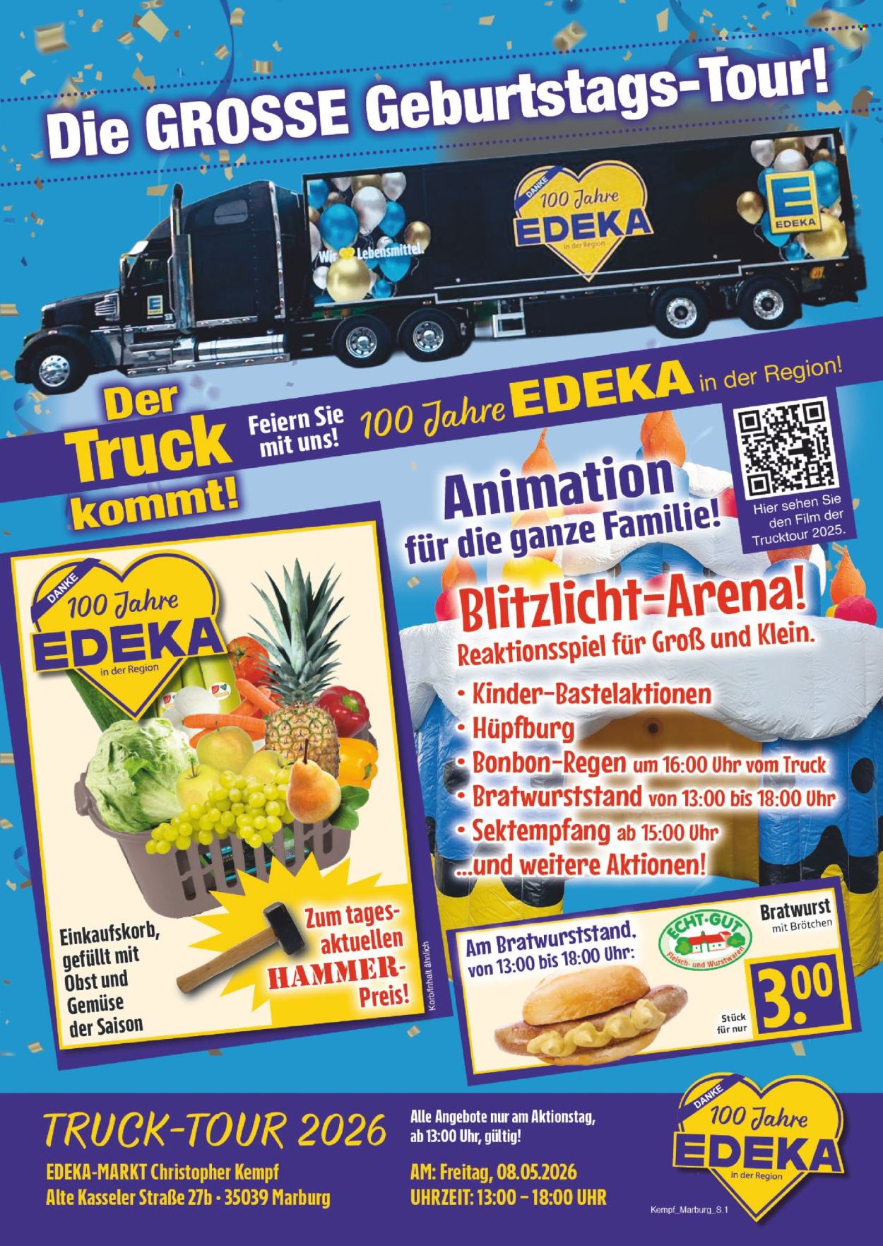 Edeka Prospekte  - 4.05.2026 - 9.05.2026. Seite 1