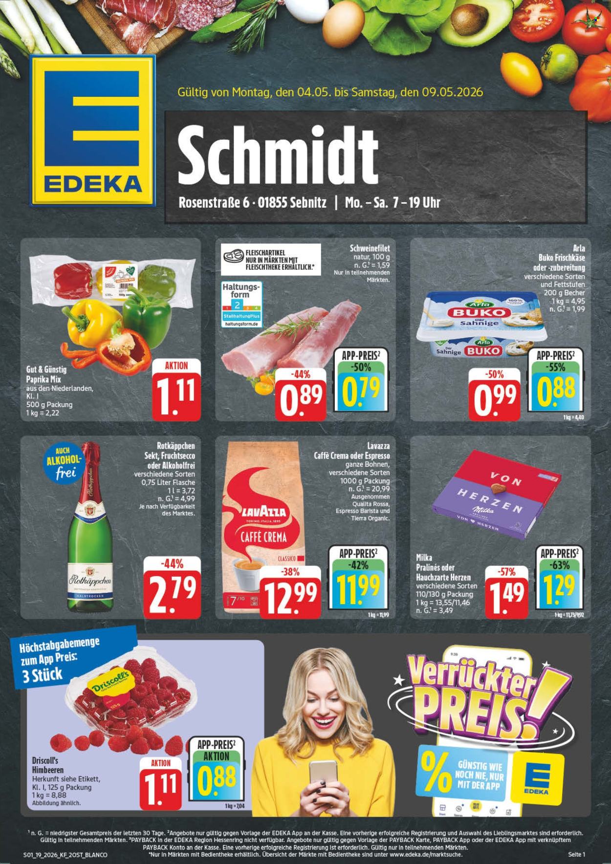 Edeka Prospekte  - 4.05.2026 - 9.05.2026. Seite 1
