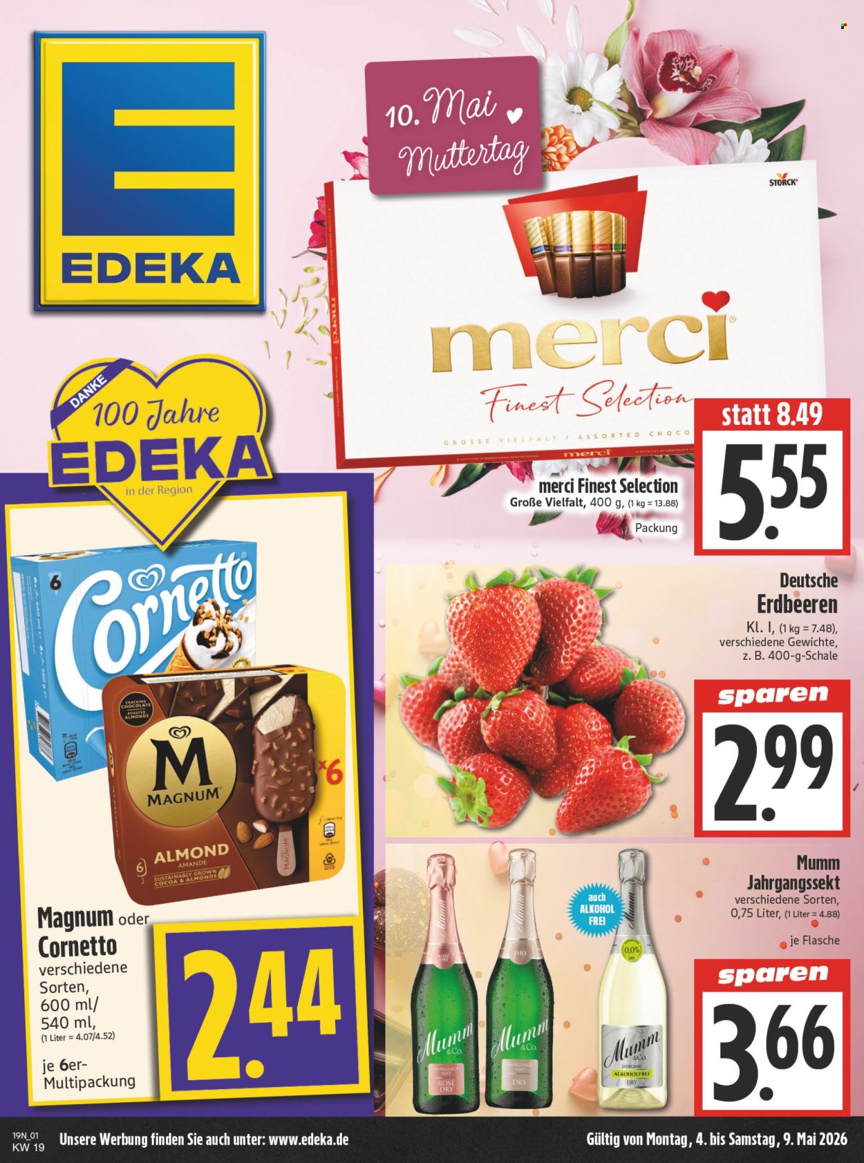 Edeka Prospekte  - 4.05.2026 - 9.05.2026. Seite 1