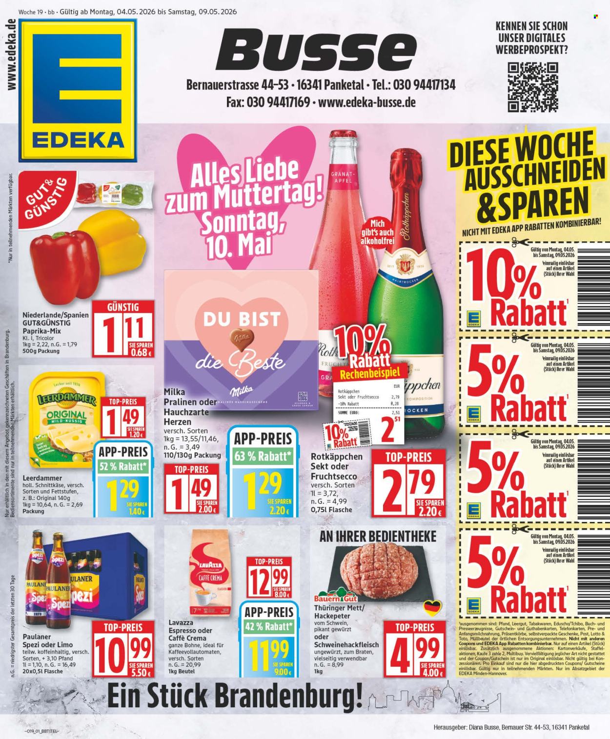Edeka Prospekte  - 4.05.2026 - 9.05.2026. Seite 1