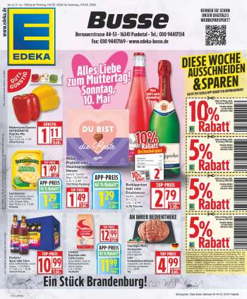 Prospekte Edeka - 4.05.2026 - 9.05.2026.