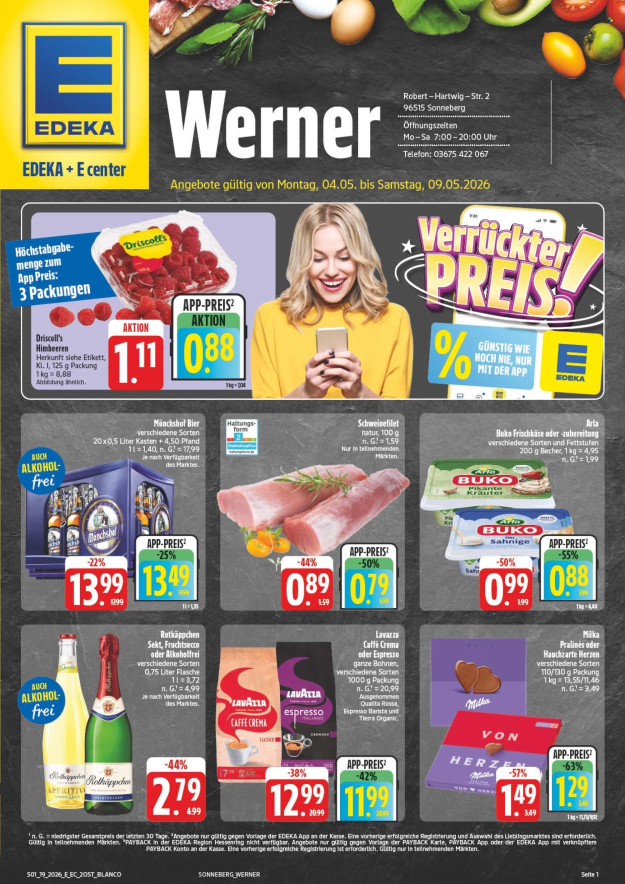 Edeka Prospekte  - 4.05.2026 - 9.05.2026. Seite 1