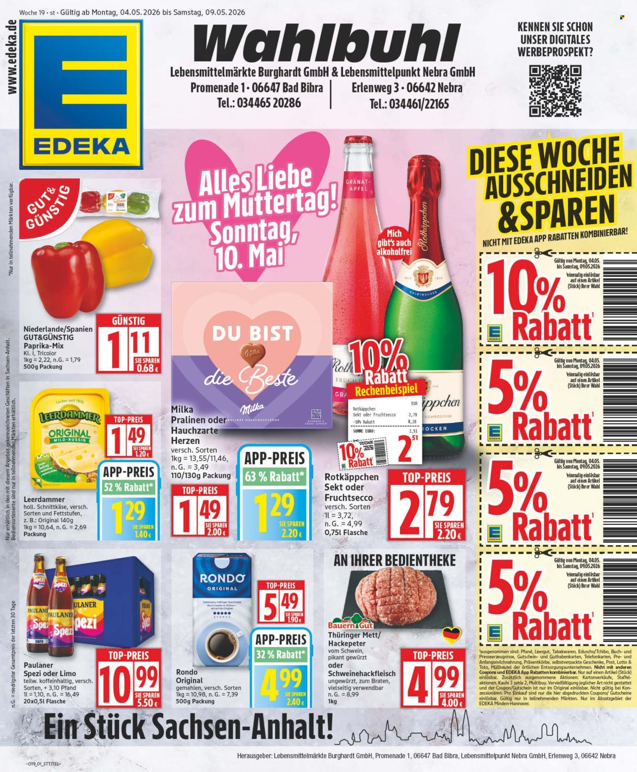 Edeka Prospekte  - 4.05.2026 - 9.05.2026. Seite 1