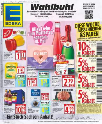 Prospekte Edeka - 4.05.2026 - 9.05.2026.
