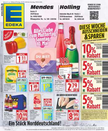 Prospekte Edeka - 4.05.2026 - 9.05.2026.