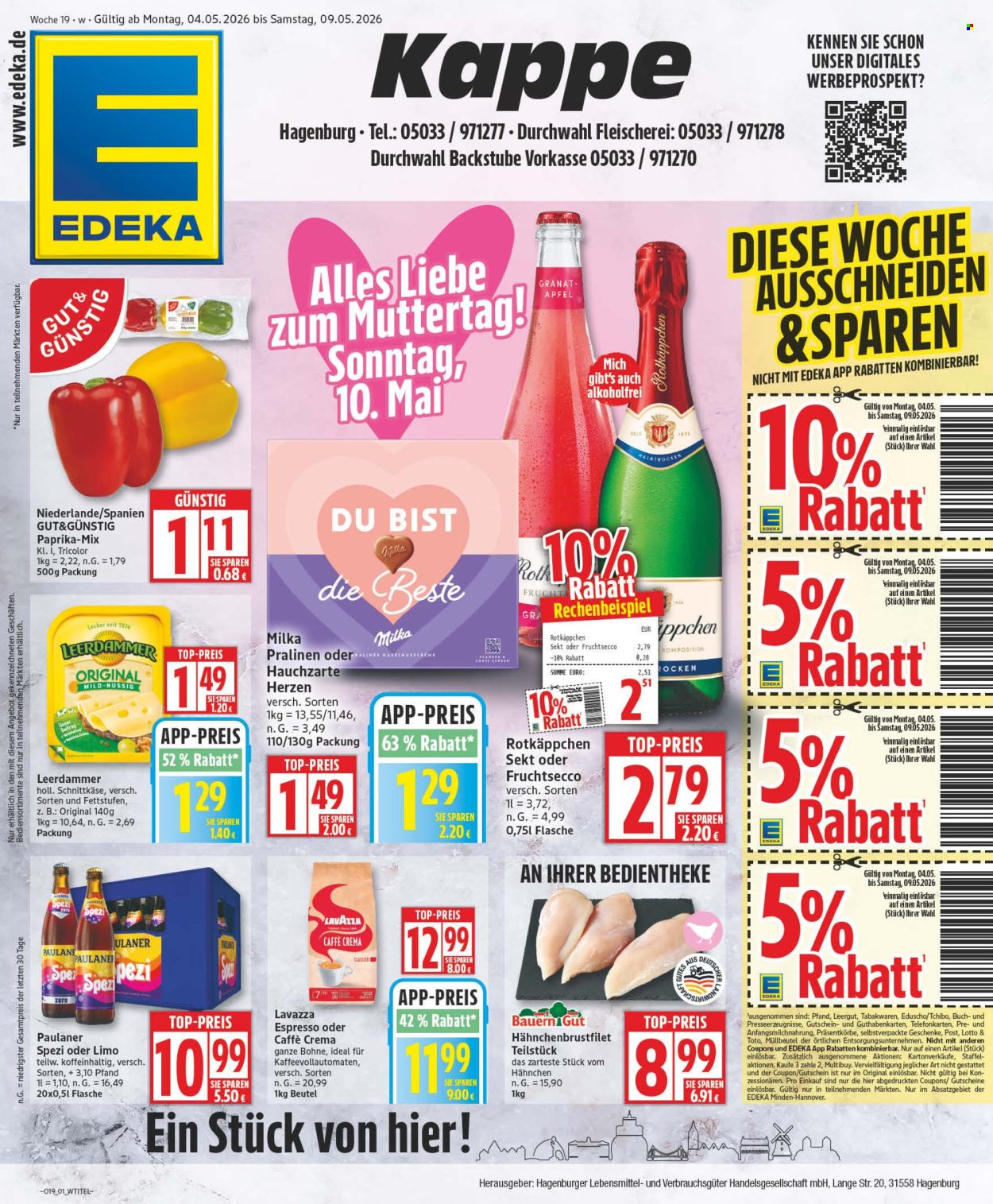 Edeka Prospekte  - 4.05.2026 - 9.05.2026. Seite 1