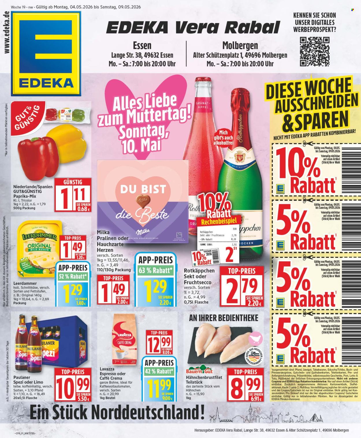 Edeka Prospekte  - 4.05.2026 - 9.05.2026. Seite 1