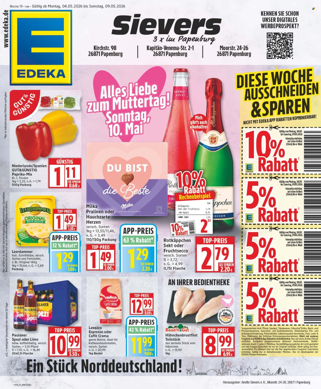 Edeka Prospekte  - 4.05.2026 - 9.05.2026. Seite 1