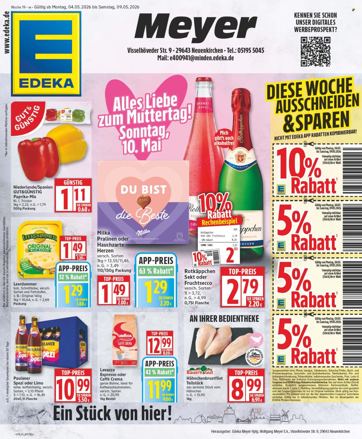 Edeka Prospekte  - 4.05.2026 - 9.05.2026. Seite 1
