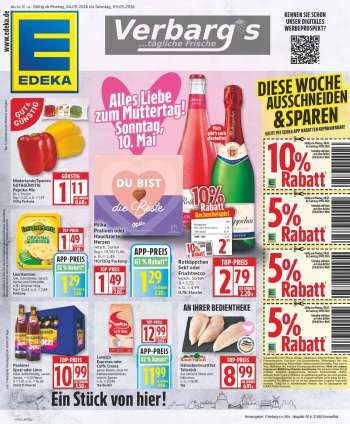 Prospekte Edeka - 4.05.2026 - 9.05.2026.