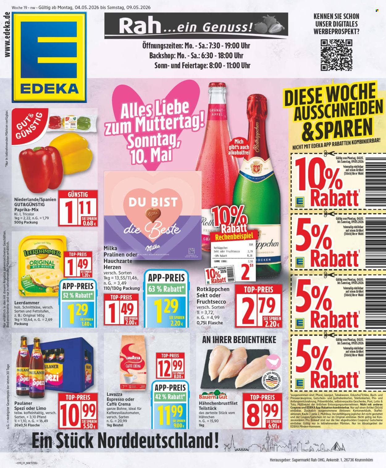 Edeka Prospekte  - 4.05.2026 - 9.05.2026. Seite 1
