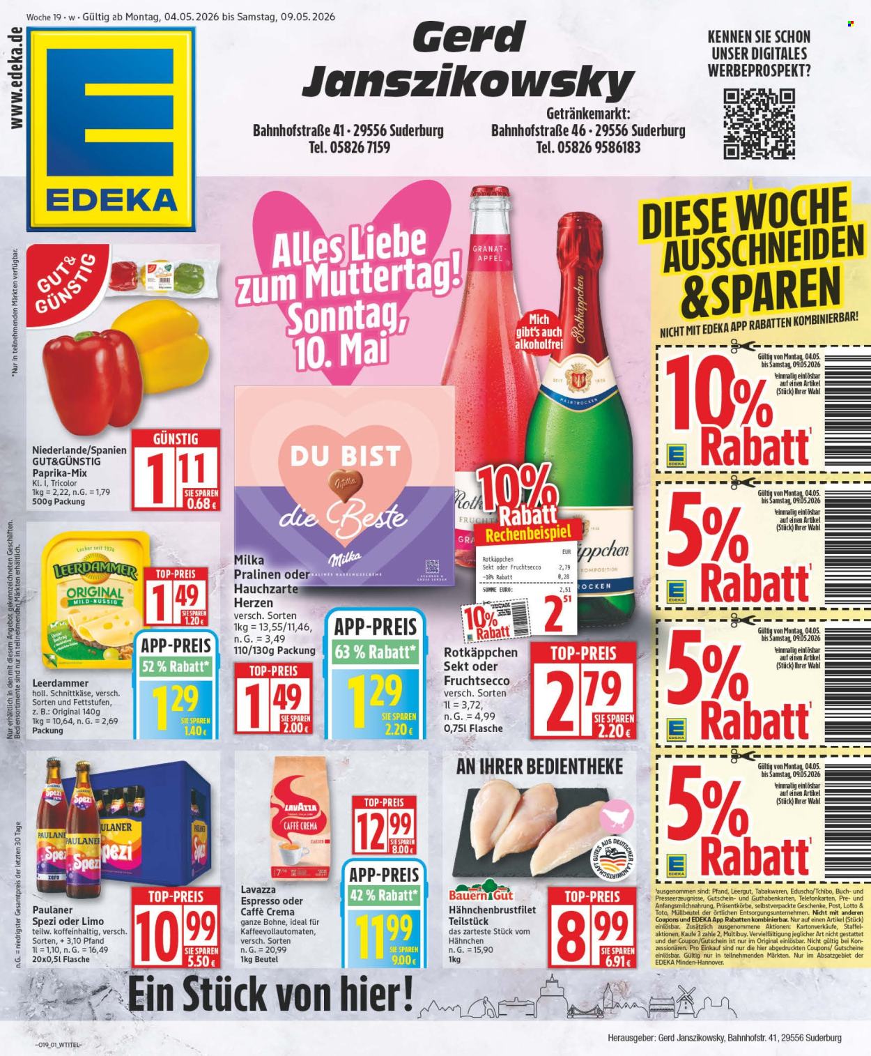 Edeka Prospekte  - 4.05.2026 - 9.05.2026. Seite 1