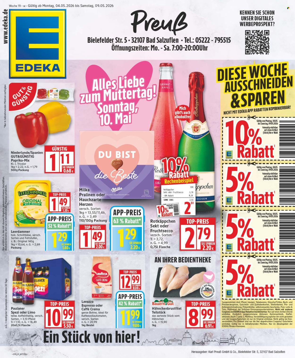 Edeka Prospekte  - 4.05.2026 - 9.05.2026. Seite 1