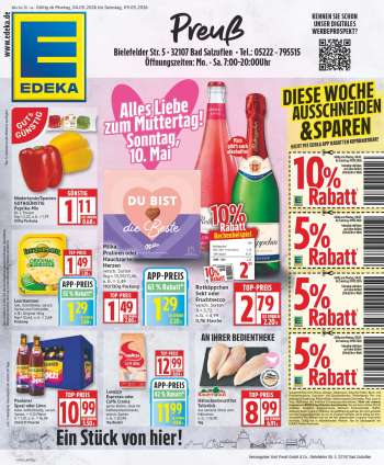 Prospekte Edeka - 4.05.2026 - 9.05.2026.