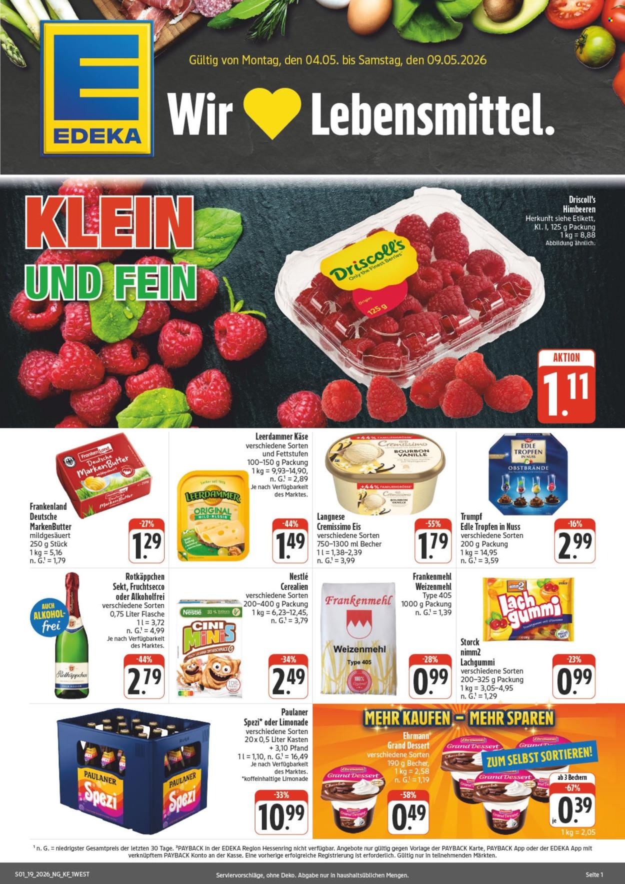 Edeka Prospekte  - 4.05.2026 - 9.05.2026. Seite 1