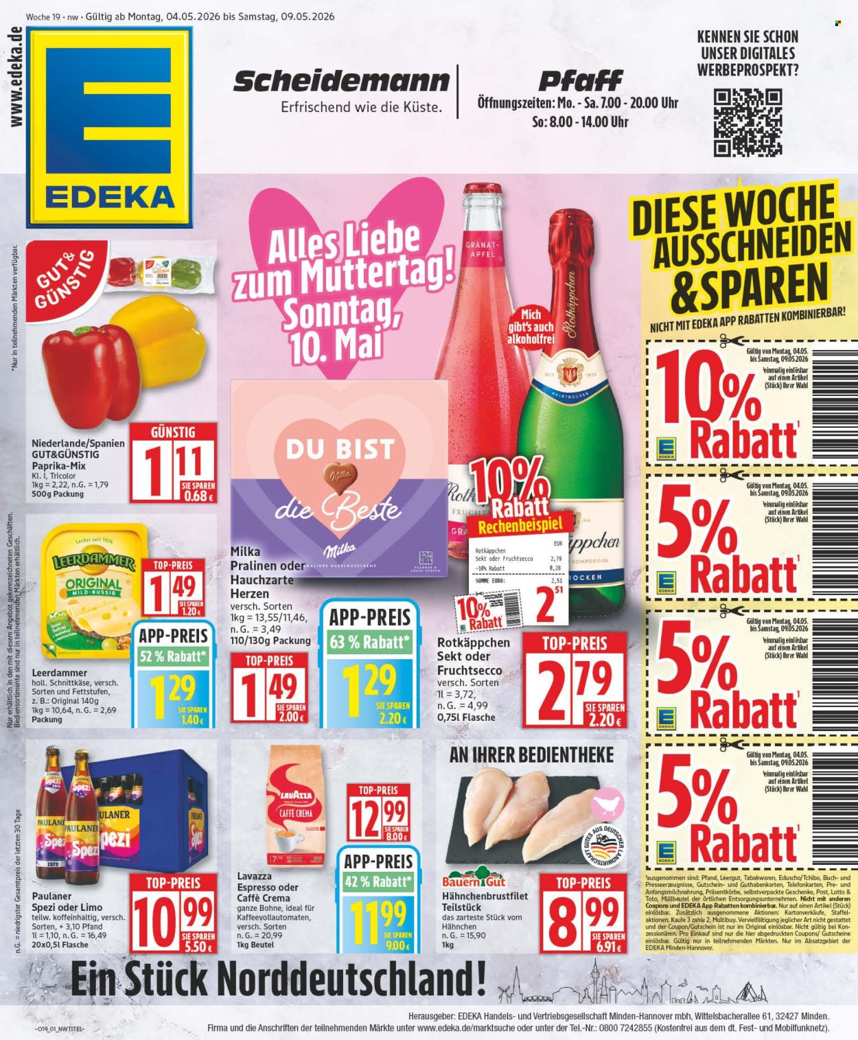 Edeka Prospekte  - 4.05.2026 - 9.05.2026. Seite 1