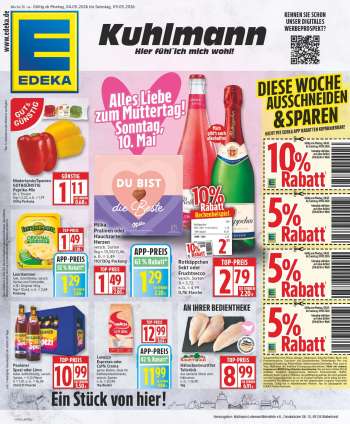 Prospekte Edeka - 4.05.2026 - 9.05.2026.
