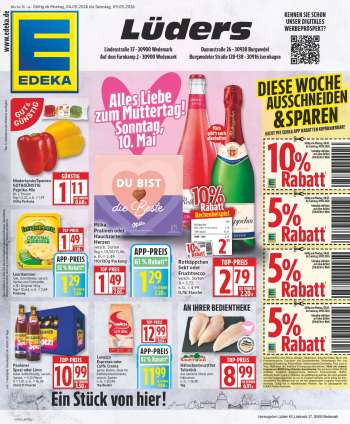 Prospekte Edeka - 4.05.2026 - 9.05.2026.