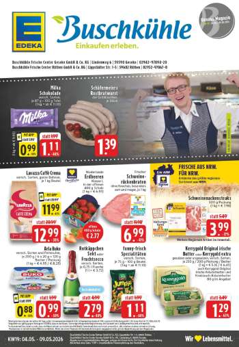 Prospekte Edeka - 4.05.2026 - 9.05.2026.