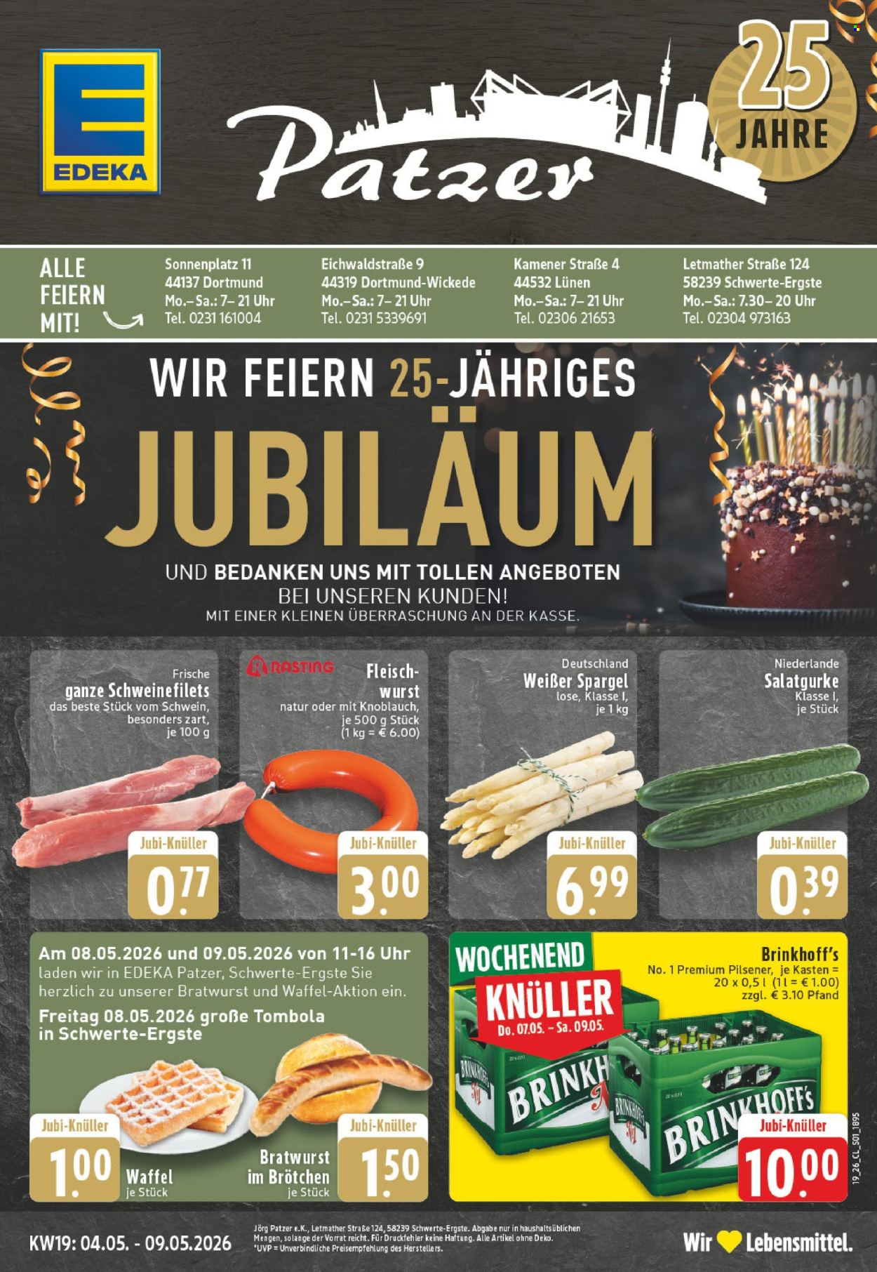 Edeka Prospekte  - 4.05.2026 - 9.05.2026. Seite 1