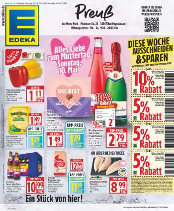 Prospekte Edeka - 4.05.2026 - 9.05.2026.