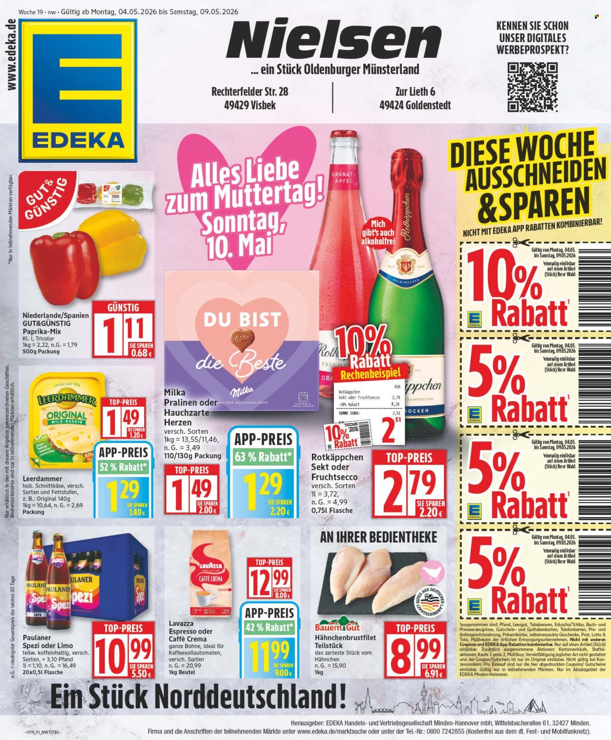 Edeka Prospekte  - 4.05.2026 - 9.05.2026. Seite 1