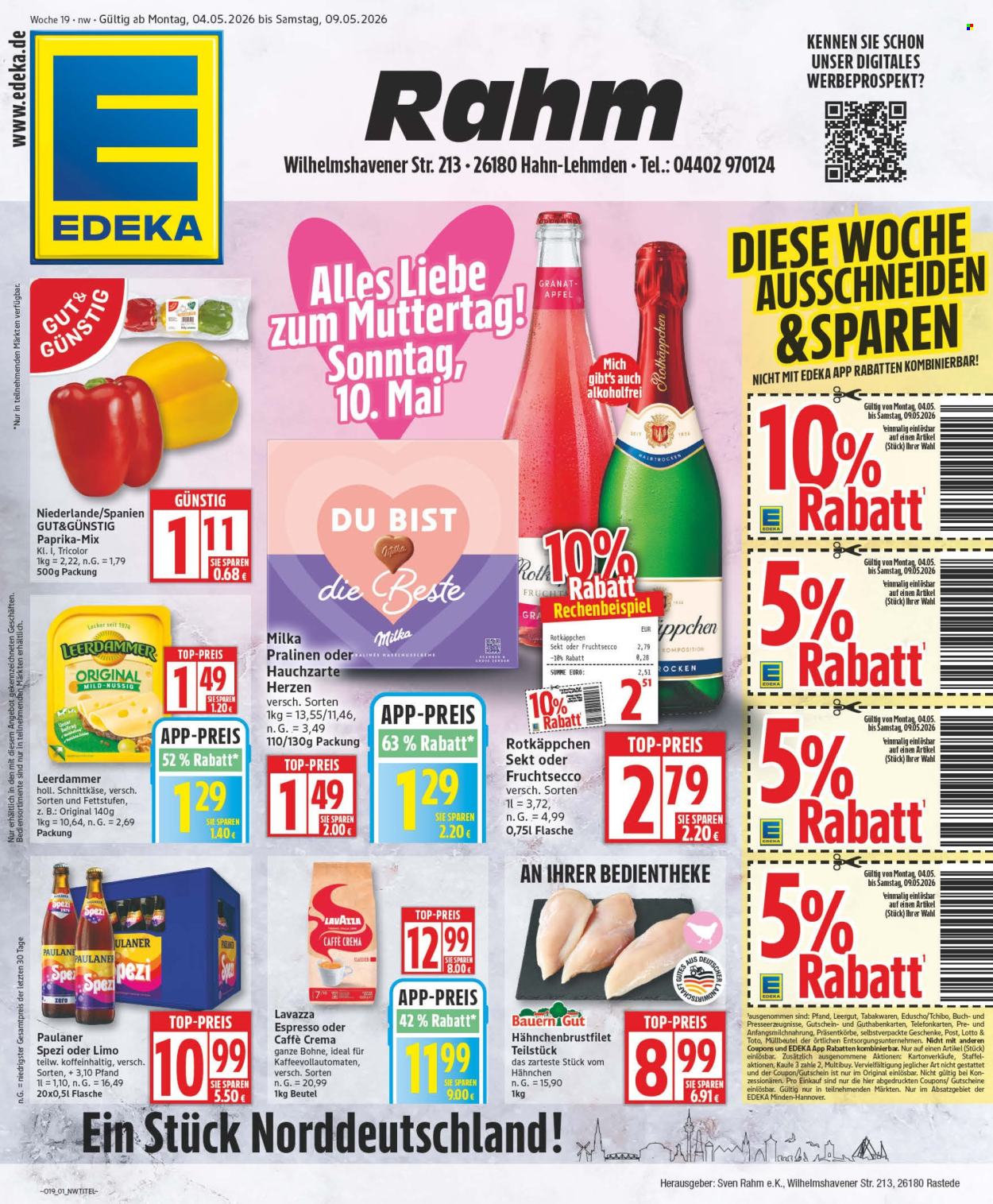 Edeka Prospekte  - 4.05.2026 - 9.05.2026. Seite 1